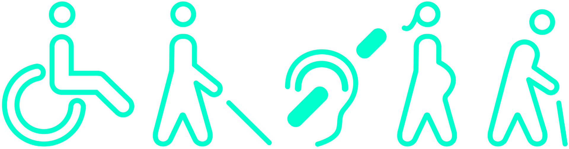 o universo da deficiência é grande, tendo, poor isso, vários tipos de acessibilidades